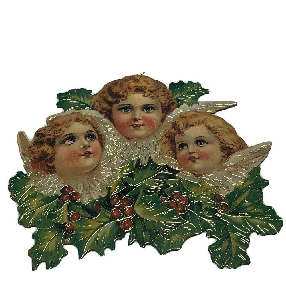 New 1993 B Shackman & Co Christmas Ornament angels
